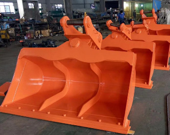 3-8 ton Hydraulisch Overhellend GraafwerktuigBucket 12001500mm wijd